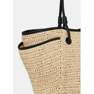 Whistles Zoelle Straw Tote Bag
